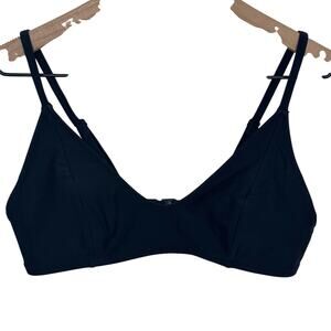 Old Navy Black Triangle Bikini Top Padded Size Small